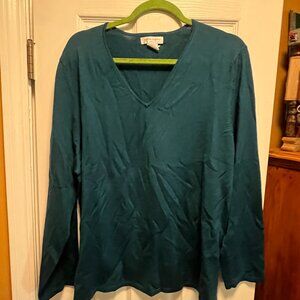 2X Sutton Studio Merino Wool Sweater